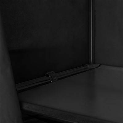 Armario ropero guardarropa de tela desmontable PrimeMatik, 70 x 45 x 155 cm  negro, Armarios, Los mejores precios