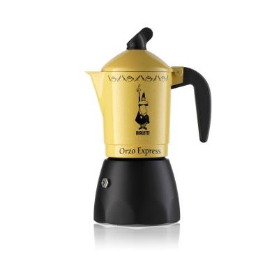 Cafetera Italiana Bialetti Orzo Express 2 Tazas Amarillo