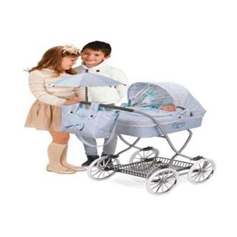 Coche de muñeca con sombrilla