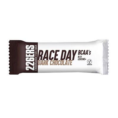 226ers Race Day Bar Bcaas X 40g - Barrita Energética Con Bcaas - Apta Para Veganos - Sabor Chocolate