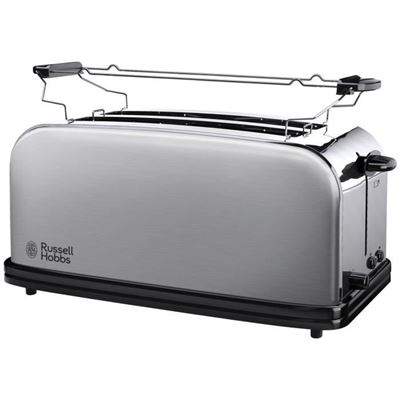 RUSSELL HOBBS 23610-56 - Tostadora Adventure 2 ranuras largas - 1600 W - Acero cepillado