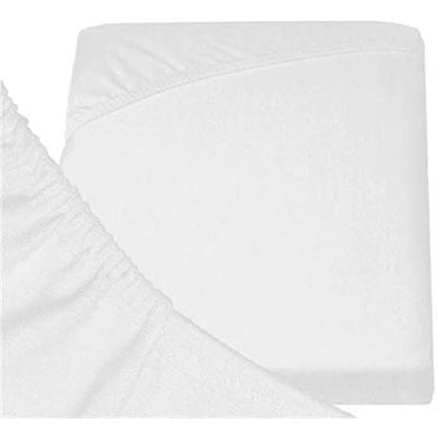 Jersey Silkey Blanco 100x200x30 silky bajeras 100 peinado de tacto suave resistente las arrugas