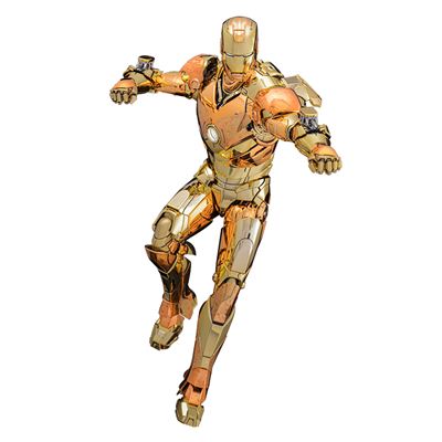 Figura Hot Toys Mms848d78 - Marvel Comics - Iron Man - Iron Man Mark Iii Golden & Copper Gold Version