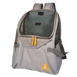 Mochila para transportar Duvo+ mascotas Promenade gris