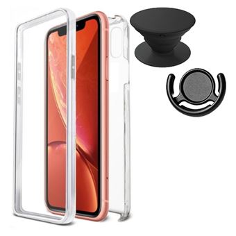 Kit Funda 3x1 360° + 1 PopSocket + 1 Soporte PopSocket Negro Iphone 7 / 8 Plus - 1
