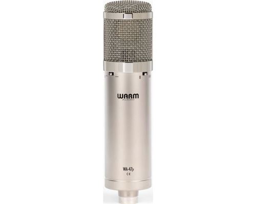 Warm Audio Micrófono De Condensador Wa-47Jr Plata