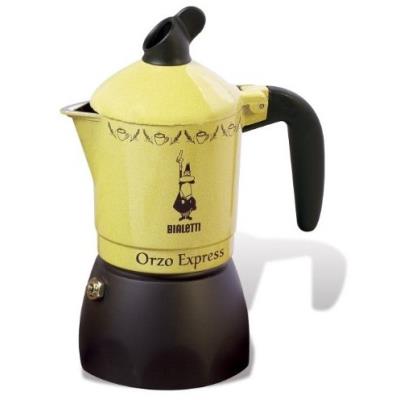 Bialetti Cafetera Italiana Orzo Express 4 Tazas Plata