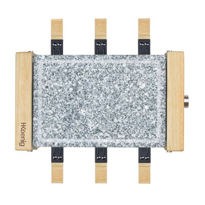 Raclette Con Plancha Piedra Natural Wod6 Hkoenig