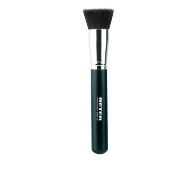 Brocha Maquillaje Beter Kabuki Plana Pelo Sintético 17 Cm