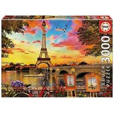 Puzzle 3000 Puesta De Sol En Paris