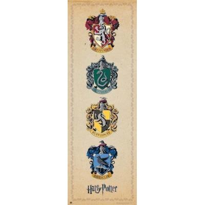 Poster Puerta Harry Potter Emblemas