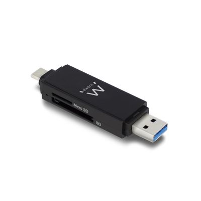 Ewent Lector De Tarjetas Compacto Usb 3.1 Gen 1 Tipo C / Tipo A - Imagen 3