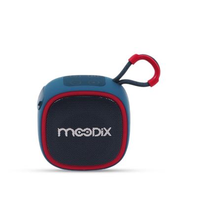 Altavoz Bluetooth Portátil Moodix Azul, 5 W