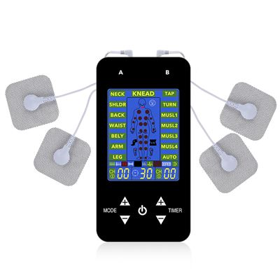 Ems Electroestimulador Muscular Mhd-15 Portátil. 15 Modos, 40 Intensidades. Dam Negro