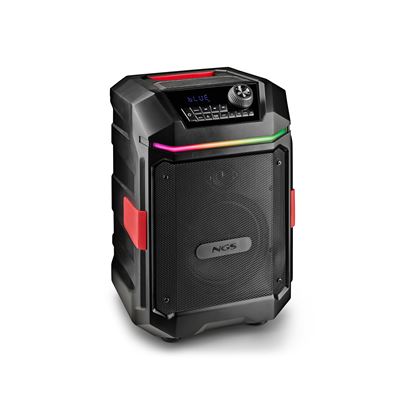 Altavoz Portáil Ngs 200w Wild Bash Compact Bluetooth. Función Tws. Usb/aux. Batería Recargable, Ipx6