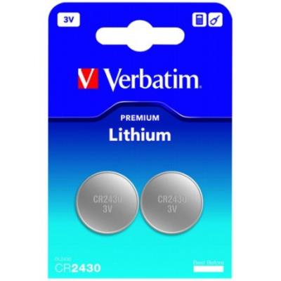 Verbatim 49937 Pilas y linternas planas de litio cr2430 batería 3v 2 pack