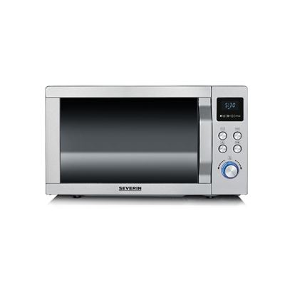 Microondas Con Grill Y Convección Severin Mw 7774 25l Acero Inox