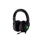 Auriculares gaming CoolBox DeepChroma – micrófono retráctil, iluminación RGB