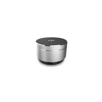 Altavoz portátil Celly SPEAKERALUSV Estéreo 3W Cilindro Plata