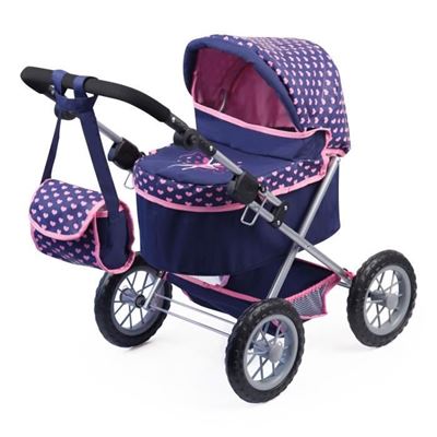 Bayer Design Cochecito muñeca trendy color azul rosa 68 x 67 41 cm 13052aa carrito 46