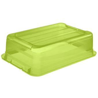Cubo de Almacenaje con Tapa KEEEPER Cornelia Transparente 4L - Accesorios  Lavadora / Secadora - Los mejores precios