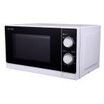 Microondas Sharp R-200 WW sin grill 20L 800W Blanco