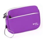 Funda / Estuche De Neopreno Morada Para Onda V891W - Con Bolsillo Exterior Para Guardar Los Accesorios Por DURAGADGET