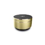 Altavoz portátil Celly SPEAKERALUGD Estéreo 3W Cilindro dorado