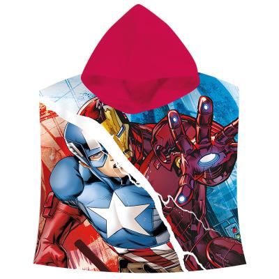 Poncho Toalla los Vengadores Marvel Capitan America Iron man Algodon