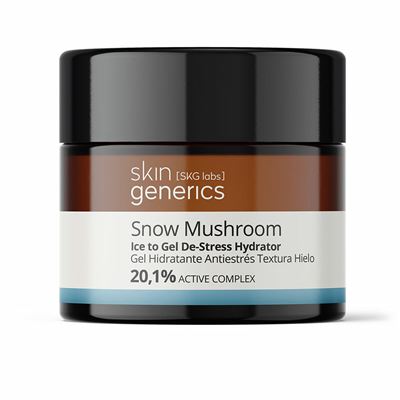 Gel Facial Hidratante Antiestrés Textura Hielo Skin Generics Snow Mushroom 50ml