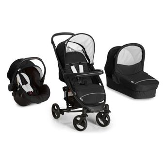 Cochecito combinado HAUCK Trio Miami 4 - Caviar / Silver