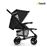 Cochecito combinado HAUCK Trio Miami 4 - Caviar / Silver_2