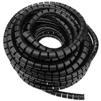 Funda Blanca en Espiral de 6-60 mm Longitud 2,5 m Organizador de Cables BeMatik