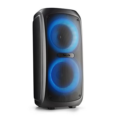 Altavoz Portátil Party De 200w Ngs Wild Tempe 2 Entradas De Microfono.