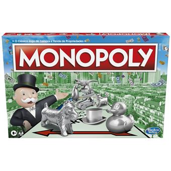 Monopoly Clásico Versión Viaje Familia Hasbro Gaming