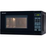 Microondas Sharp R-242 BKW sin grill 20L 800W Negro