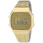 Reloj Digital Casio mujer acero dorado unisex chapado a168wg9bwef