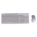 Kit Teclado + Raton Blanco Black Lion Office Multimedia Bl-1901