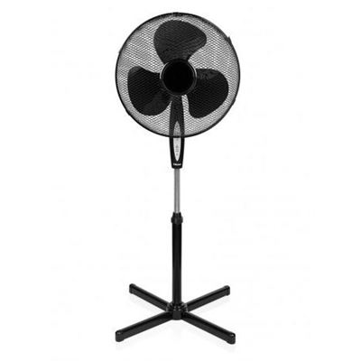 Ventilador De Pie Altura Ajustable Tristar Negro