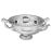 Enfriador de champán copa trofeo aluminio plateado_0