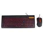 Kit Teclado + Raton Negro Black Lion Home Advance bl-1857