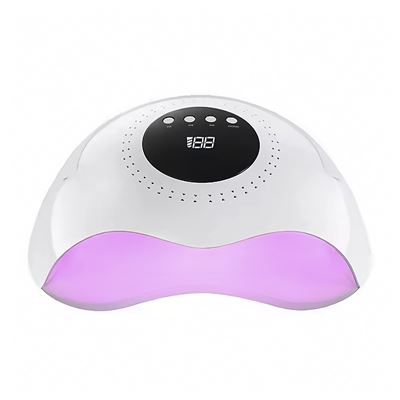 Estación De Secado De Uñas Dam Uv Ultravioleta Encendido Automático, De 120w, 45 Lámapras Led Blanco