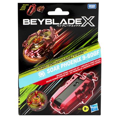 Banpresto Set Premium Lanzador Con Cuerda Beyblade X - Imagen 3