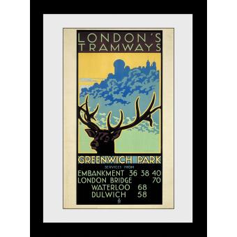 Fotografia enmarcada Transport For London Greenwich Park 60x80cm