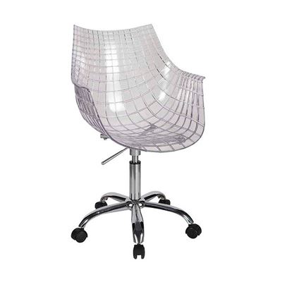 Momma Home Silla De Oficina En Polipropileno Studio 57X56x83cm Transparente