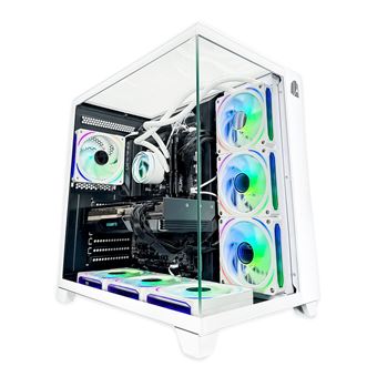 PC Gaming NitroPC Extremo Silver Plus Blanco – Intel Core i7-12700KF, NVIDIA RTX 5060 Ti 16 GB, 32GB DDR4, 2TB M2, Win11 - 1