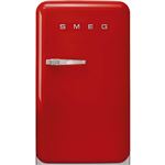 Frigorífico una puerta Smeg FAB10RRD5 122L rojo E