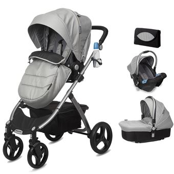 Silla de paseo Playxtrem Skyline Match 3, Silver