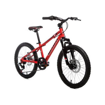 Moma Bikes Bicicleta infantil montaña gtt20 alu shimano 6v. doble freno disco susp. delant. rojo