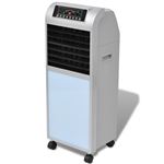 Enfriador de Aire vidaXL 120 W 8 L 385 m³/h, Blanco